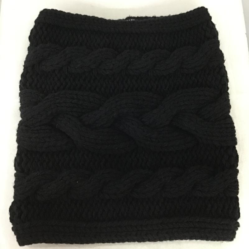 バルマン BALMAIN ファッション小物 ファッション小物 ケーブルニットスヌード  黒 / ブラック / black メンズ USED 古着 中古 10162460