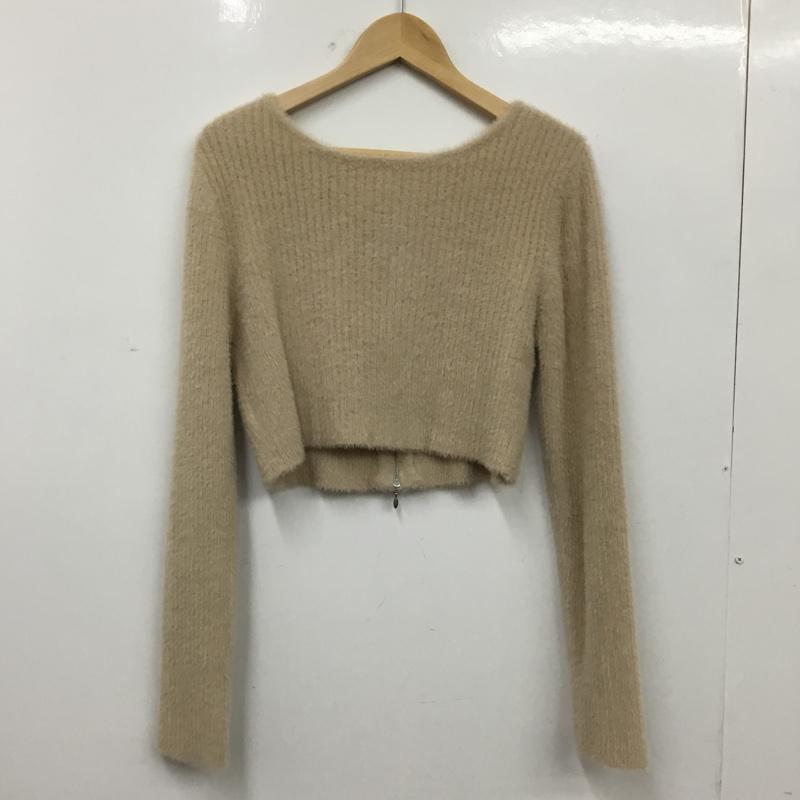 アルシーヴ archives カーディガン 長袖 M 無地 ベージュ / ベージュ / beige レディース USED 古着 中古 10162463