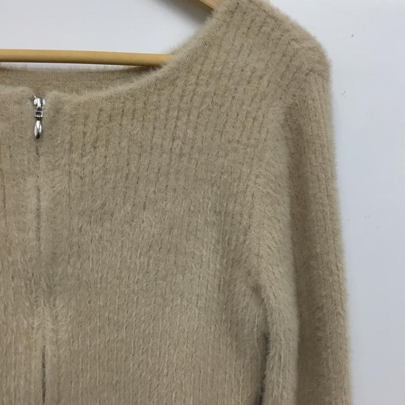 アルシーヴ archives カーディガン 長袖 M 無地 ベージュ / ベージュ / beige レディース USED 古着 中古 10162463