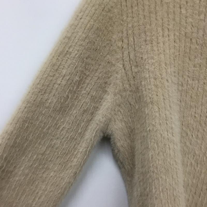 アルシーヴ archives カーディガン 長袖 M 無地 ベージュ / ベージュ / beige レディース USED 古着 中古 10162463