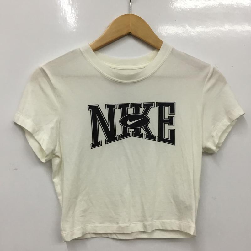 ナイキ NIKE Tシャツ 半袖 M ロゴ、文字 X プリント 白 / ホワイト / white レディース USED 古着 中古 10162464