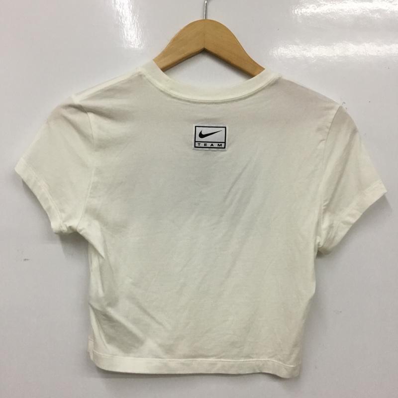 ナイキ NIKE Tシャツ 半袖 M ロゴ、文字 X プリント 白 / ホワイト / white レディース USED 古着 中古 10162464