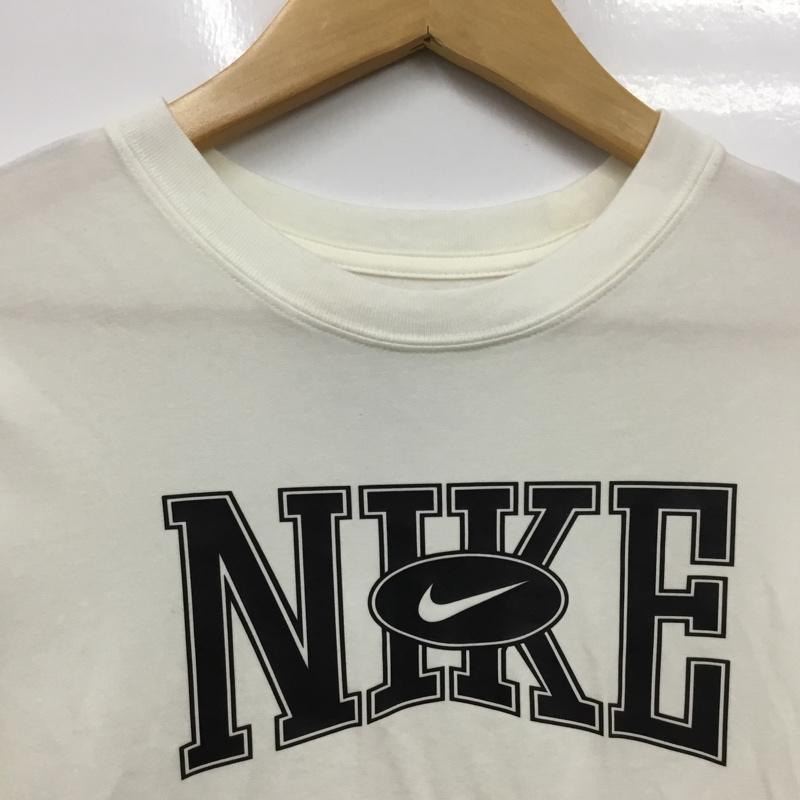 ナイキ NIKE Tシャツ 半袖 M ロゴ、文字 X プリント 白 / ホワイト / white レディース USED 古着 中古 10162464