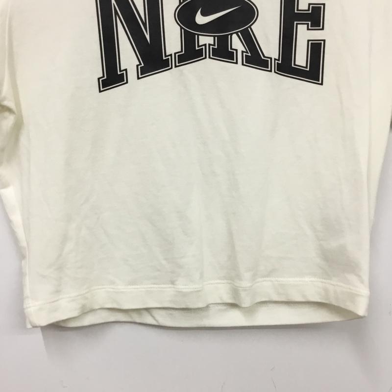 ナイキ NIKE Tシャツ 半袖 M ロゴ、文字 X プリント 白 / ホワイト / white レディース USED 古着 中古 10162464