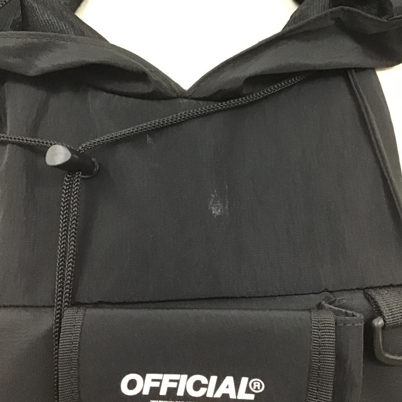 古着 USED ファッション小物 ファッション小物 official ベスト プルオーバー ロゴ、文字 黒 / ブラック / black メンズ USED 古着 中古 10162465