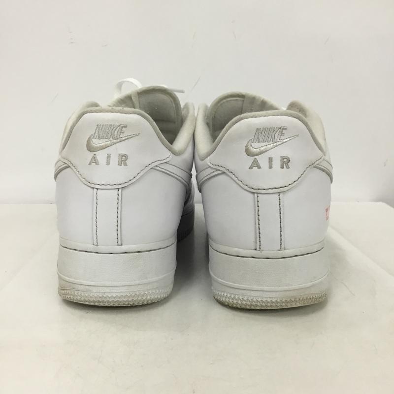 ナイキ NIKE スニーカー スニーカー CU9225-100 AIR FORCE 1 LOW SUPREME 28.5cm 箱有 28.5cm ロゴ、文字 白 / ホワイト / white メンズ USED 古着 中古 10162470