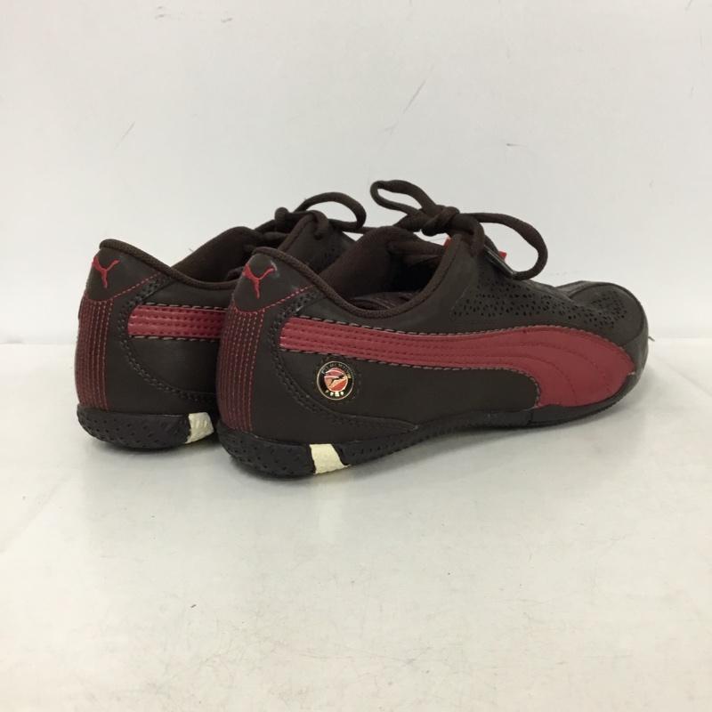 プーマ PUMA スニーカー スニーカー 182920 17 ストライク 23.5cm 箱有 23.5cm ワンポイント ダークブラウン / ダークブラウン / X ボルドー / ボルドー / レディース USED 古着 中古 10162473