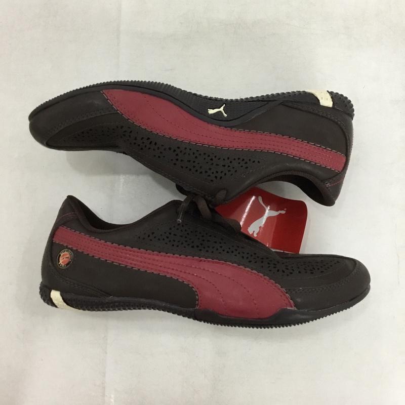 プーマ PUMA スニーカー スニーカー 182920 17 ストライク 23.5cm 箱有 23.5cm ワンポイント ダークブラウン / ダークブラウン / X ボルドー / ボルドー / レディース USED 古着 中古 10162473