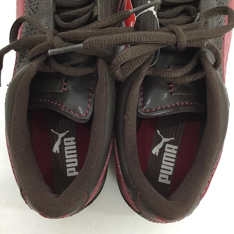 プーマ PUMA スニーカー スニーカー 182920 17 ストライク 23.5cm 箱有 23.5cm ワンポイント ダークブラウン / ダークブラウン / X ボルドー / ボルドー / レディース USED 古着 中古 10162473