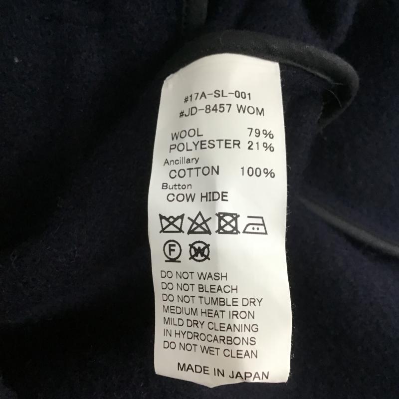 ダントン Danton コート コート一般 17a-sl-001 36 無地 紺 / ネイビー / navy レディース USED 古着 中古 10162478