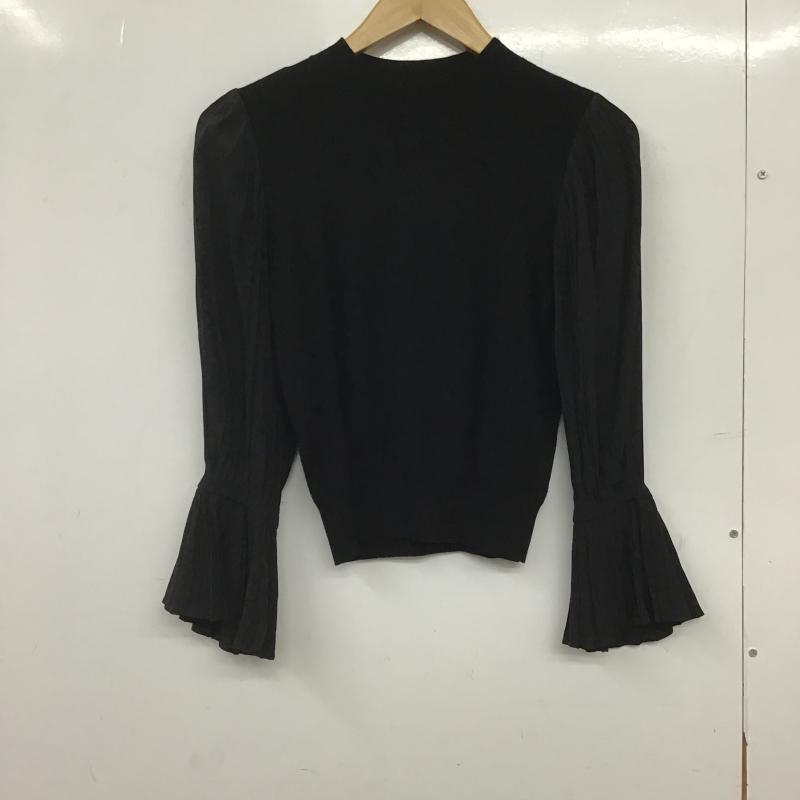 フレイ アイディー FRAY I.D ニット、セーター 長袖 FREE 無地 黒 / ブラック / black レディース USED 古着 中古 10162482