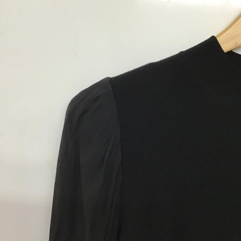 フレイ アイディー FRAY I.D ニット、セーター 長袖 FREE 無地 黒 / ブラック / black レディース USED 古着 中古 10162482