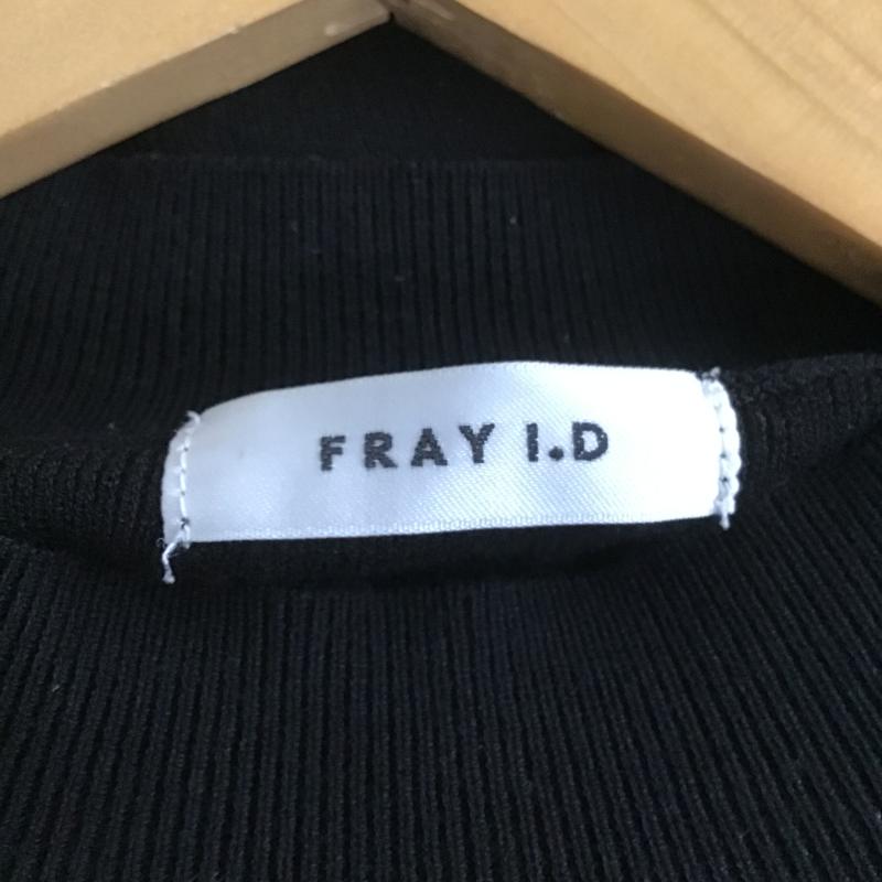 フレイ アイディー FRAY I.D ニット、セーター 長袖 FREE 無地 黒 / ブラック / black レディース USED 古着 中古 10162482