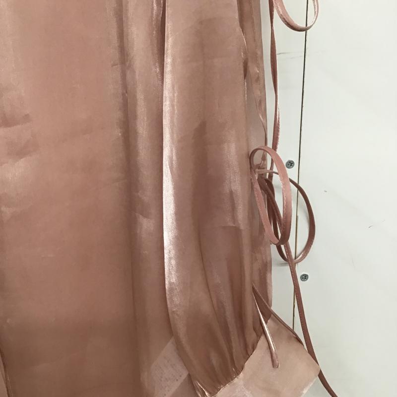 フーズフーチコ who s who Chico シャツ、ブラウス 長袖 シアーシャツ FREE 無地 桃 / ピンク / pink レディース USED 古着 中古 10162484
