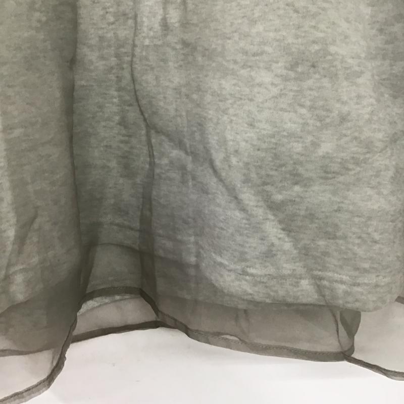 サマンサモスモス Samansa Mos2 トレーナー 長袖 FREE 無地 灰 / グレー / gray レディース USED 古着 中古 10162485