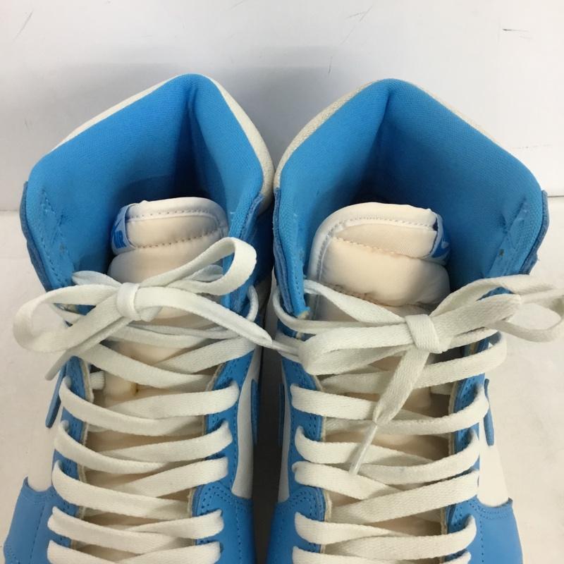 ナイキ NIKE スニーカー スニーカー DZ5485-402 AIR JORDAN 1 RETRO HIGH OG 28.5cm 28.5cm ロゴ、文字 白 / ホワイト / white X 水色 / ライトブルー / メンズ USED 古着 中古 10162488