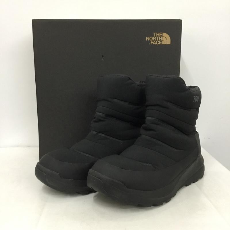 ザノースフェイス THE NORTH FACE アウトドアシューズ アウトドアシューズ NF0A5JZ4 Nuptse Down Bootie 700フィルパワー 27cm 箱有 27.0cm ロゴ、文字 黒 / ブラック / black メンズ USED 古着 中古 10162489