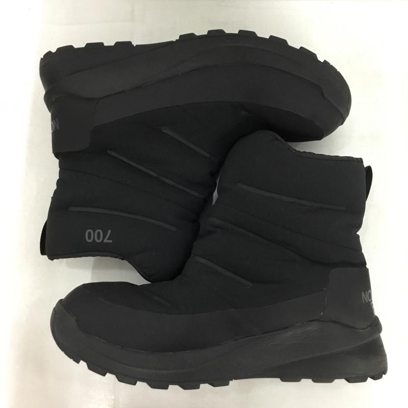 ザノースフェイス THE NORTH FACE アウトドアシューズ アウトドアシューズ NF0A5JZ4 Nuptse Down Bootie 700フィルパワー 27cm 箱有 27.0cm ロゴ、文字 黒 / ブラック / black メンズ USED 古着 中古 10162489