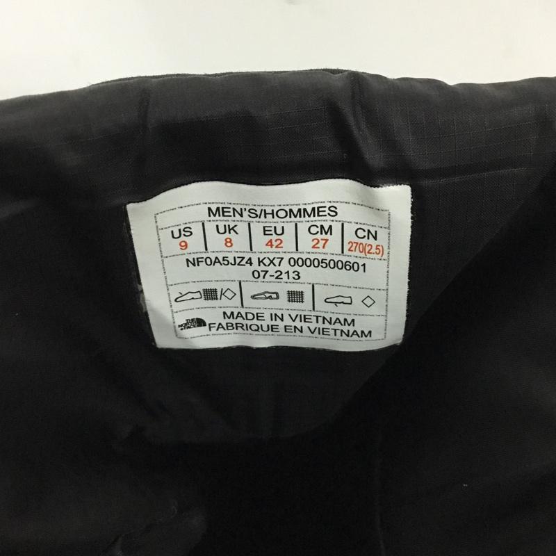 ザノースフェイス THE NORTH FACE アウトドアシューズ アウトドアシューズ NF0A5JZ4 Nuptse Down Bootie 700フィルパワー 27cm 箱有 27.0cm ロゴ、文字 黒 / ブラック / black メンズ USED 古着 中古 10162489