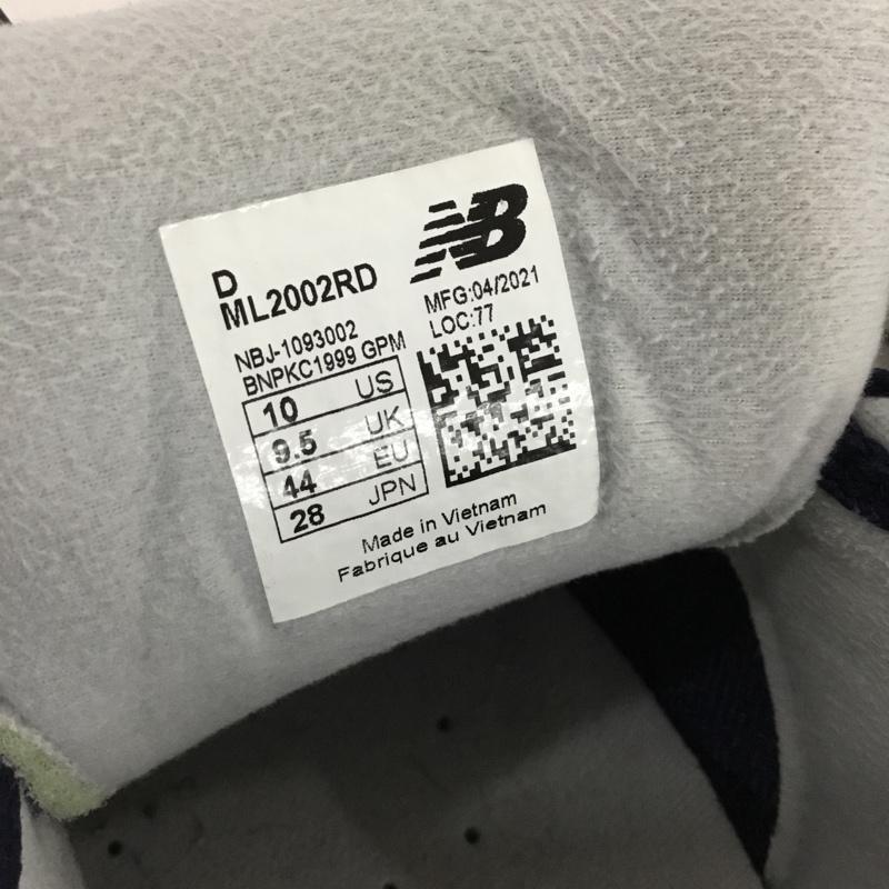 ニューバランス New Balance スニーカー スニーカー ML2002 RD 28cm 箱有 28.0cm ロゴ、文字 紺 / ネイビー / navy メンズ USED 古着 中古 10162491