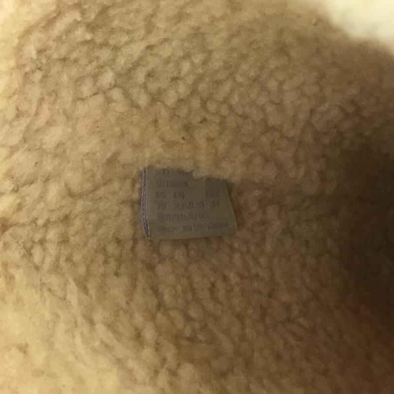 コーチ COACH ブーツ 一般 ボア EUR37 ロゴ、文字 黒 / ブラック / black レディース USED 古着 中古 10162493