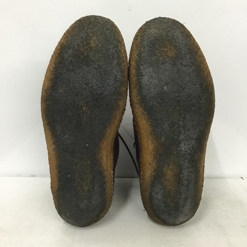 プントピグロ punto pigro ブーツ ショートブーツ レースアップブーツ マウンテンブーツ 42 無地 茶 / ブラウン / brown メンズ USED 古着 中古 10162494