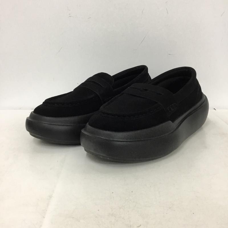 ニコアンド niko and... ローファー ローファー ローファースニーカー L 無地 黒 / ブラック / black レディース USED 古着 中古 10162495