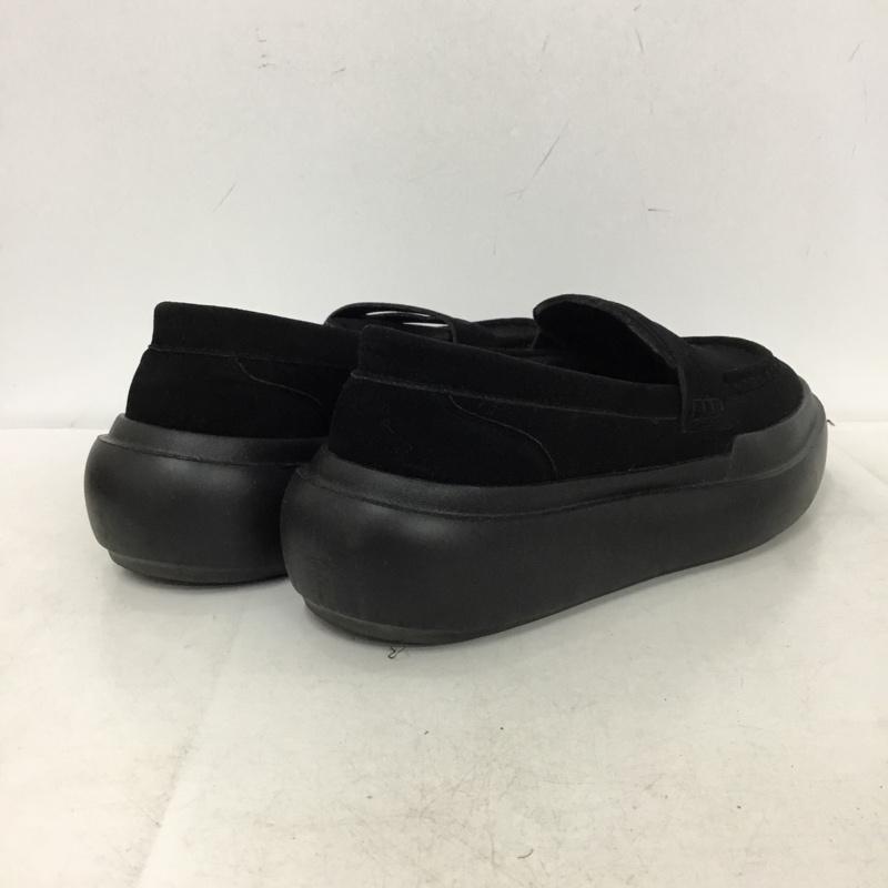 ニコアンド niko and... ローファー ローファー ローファースニーカー L 無地 黒 / ブラック / black レディース USED 古着 中古 10162495