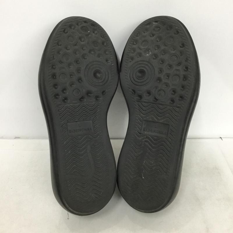 ニコアンド niko and... ローファー ローファー ローファースニーカー L 無地 黒 / ブラック / black レディース USED 古着 中古 10162495