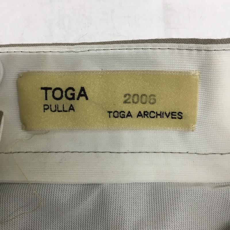 トーガ プルラ TOGA PULLA パンツ スラックス スラックスパンツ ワイドパンツ カジュアルパンツ 無地 マルチカラー / マルチカラー / multicolor メンズ USED 古着 中古 10162496