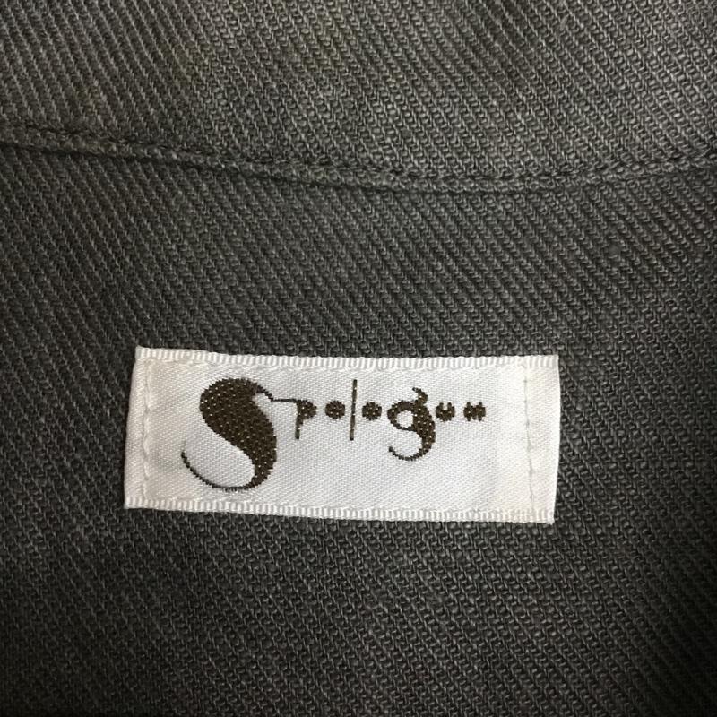 スポロガム SPOLOGUM シャツ、ブラウス 長袖 長袖シャツ 無地シャツ カラーシャツ 無地 ダークグレー / ダークグレー / レディース USED 古着 中古 10162501