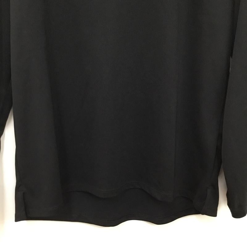 ナイキ NIKE Tシャツ 長袖 長袖カットソー プリントカットソー クルーネック L ロゴ、文字 黒 / ブラック / black メンズ USED 古着 中古 10162503