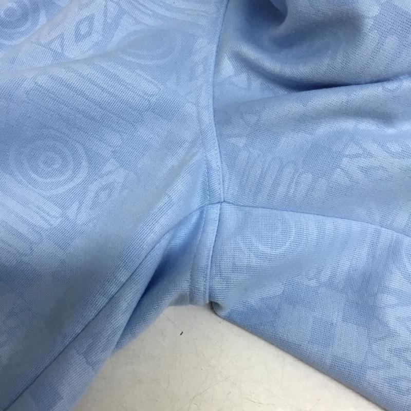 アディダス adidas パンツ ショートパンツ ショートパンツ ハーフパンツ カジュアルパンツ ロゴ、文字 水色 / ライトブルー / メンズ USED 古着 中古 10162516