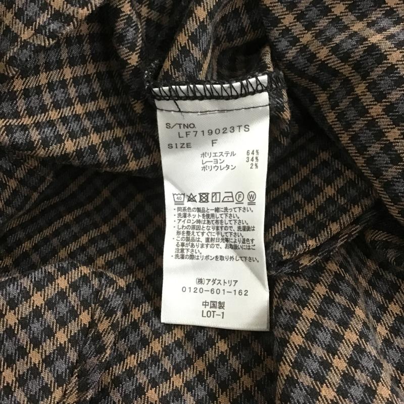 ローリーズファーム LOWRYS FARM ワンピース ロングスカート FREE チェック マルチカラー / マルチカラー / multicolor レディース USED 古着 中古 10162526