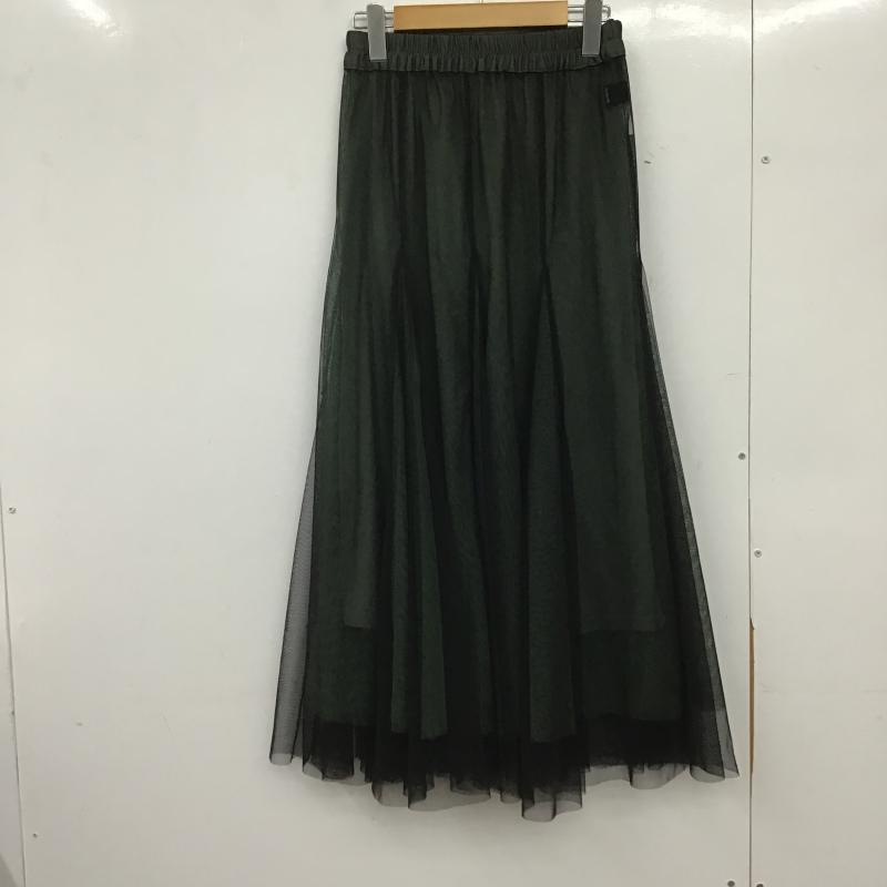 ジーナシス JEANASIS スカート ロングスカート S 無地 マルチカラー / マルチカラー / multicolor レディース USED 古着 中古 10162533