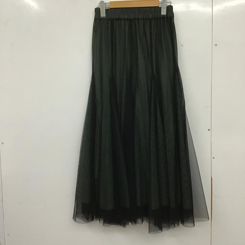 ジーナシス JEANASIS スカート ロングスカート S 無地 マルチカラー / マルチカラー / multicolor レディース USED 古着 中古 10162533