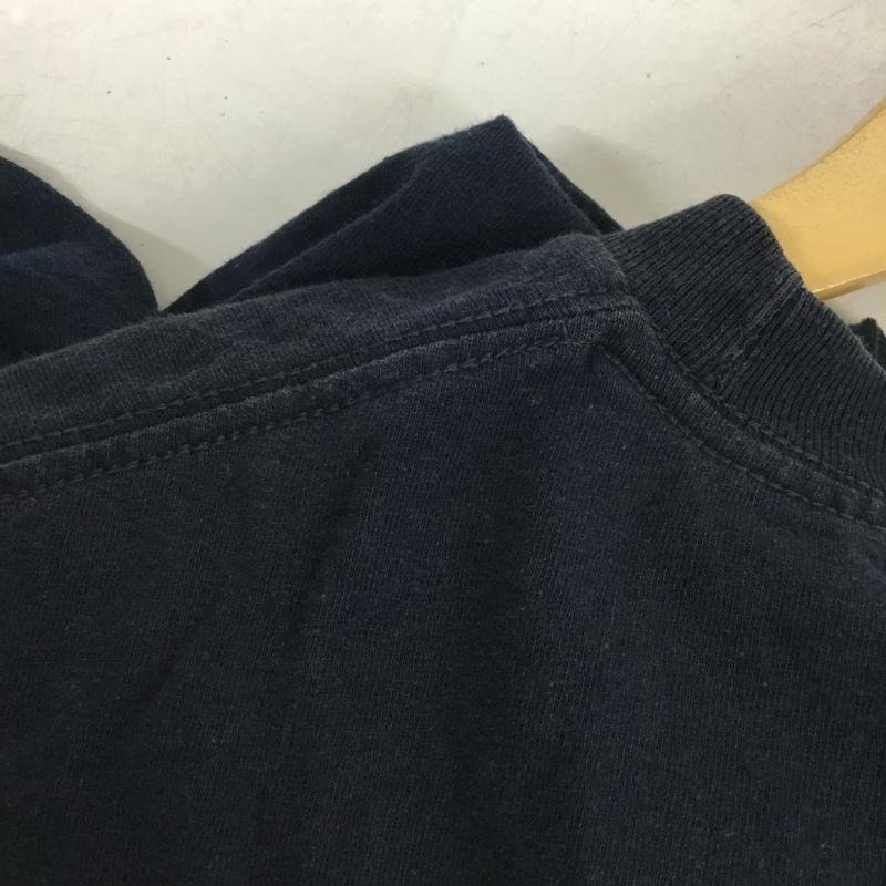 アンチソーシャルソーシャルクラブ ANTI SOCIAL SOCIAL CLUB Tシャツ 半袖 半袖カットソー プリントTシャツ クルーネックカットソー L ロゴ、文字 紺 / ネイビー / navy メンズ USED 古着 中古 10162549