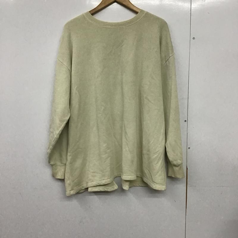 ローリーズファーム LOWRYS FARM トレーナー 長袖 FREE 無地 アイボリー / アイボリー / レディース USED 古着 中古 10162557