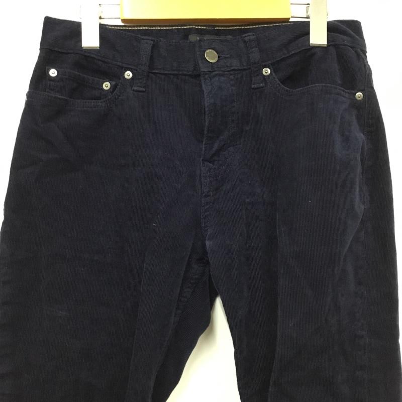 バナナリパブリック BANANA REPUBLIC パンツ デニム、ジーンズ コーデュロイパンツ スリムパンツ カジュアルパンツ ストレッチパンツ 29インチ 無地 紺 / ネイビー / navy メンズ USED 古着 中古 10162563