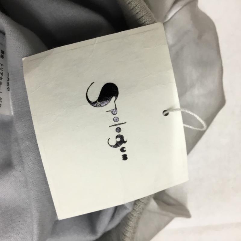 スポロガム SPOLOGUM パンツ ワークパンツ、ペインターパンツ ワイドパンツ カジュアルパンツ ワークパンツ 無地 銀 / シルバー / silver color レディース USED 古着 中古 10162565
