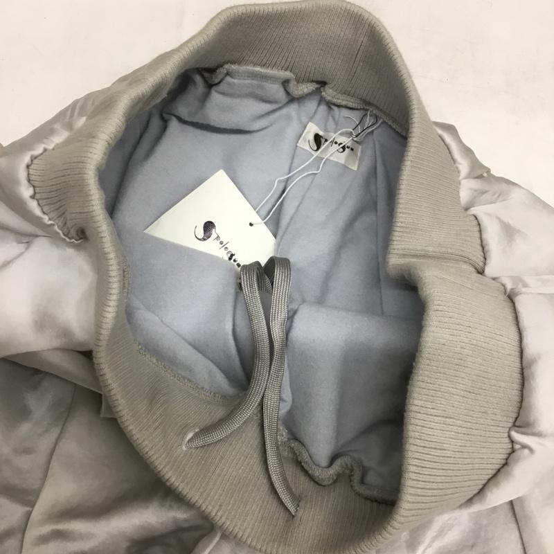 スポロガム SPOLOGUM パンツ ワークパンツ、ペインターパンツ ワイドパンツ カジュアルパンツ ワークパンツ 無地 銀 / シルバー / silver color レディース USED 古着 中古 10162565