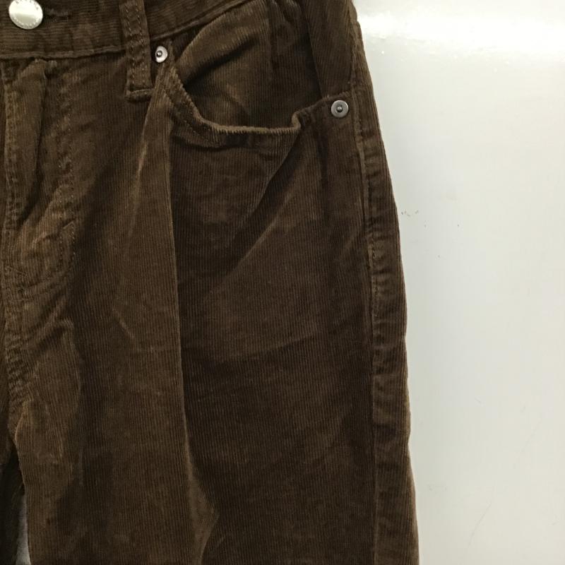 バナナリパブリック BANANA REPUBLIC パンツ デニム、ジーンズ コーデュロイパンツ スリムパンツ カジュアルパンツ ストレッチパンツ 29インチ 無地 茶 / ブラウン / brown メンズ USED 古着 中古 10162567