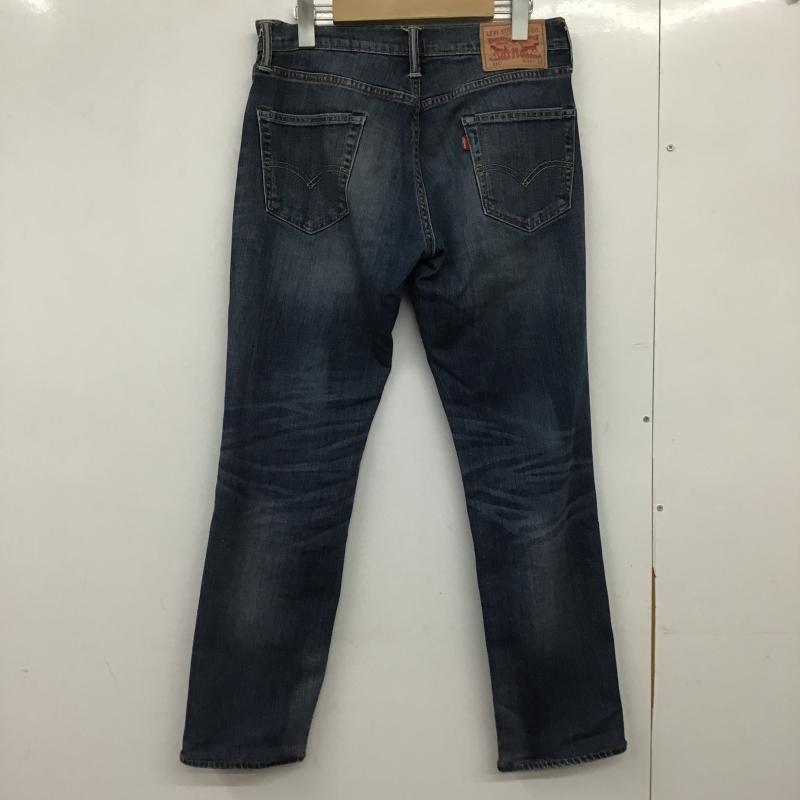 リーバイストラウスアンドコー Levi Strauss & co. パンツ デニム、ジーンズ デニムパンツ スリムパンツ カジュアルパンツ ストレッチパンツ 30インチ 無地 インディゴ / インディゴ / Indigo メンズ USED 古着 中古 10162569