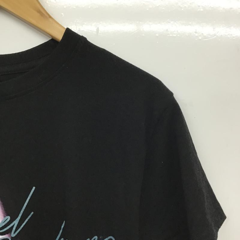 古着 USED Tシャツ 半袖 半袖カットソー プリントTシャツ クルーネックカットソー S プリント 黒 / ブラック / black メンズ USED 古着 中古 10162572