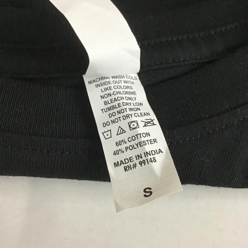 古着 USED Tシャツ 半袖 半袖カットソー プリントTシャツ クルーネックカットソー S プリント 黒 / ブラック / black メンズ USED 古着 中古 10162572