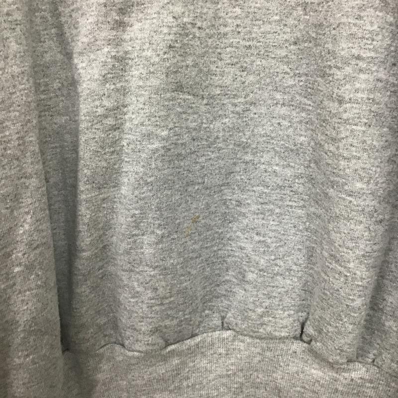 古着 USED トレーナー 長袖 長袖トレーナー スウェット クルーネック プルオーバー プリント 灰 / グレー / gray メンズ USED 古着 中古 10162574