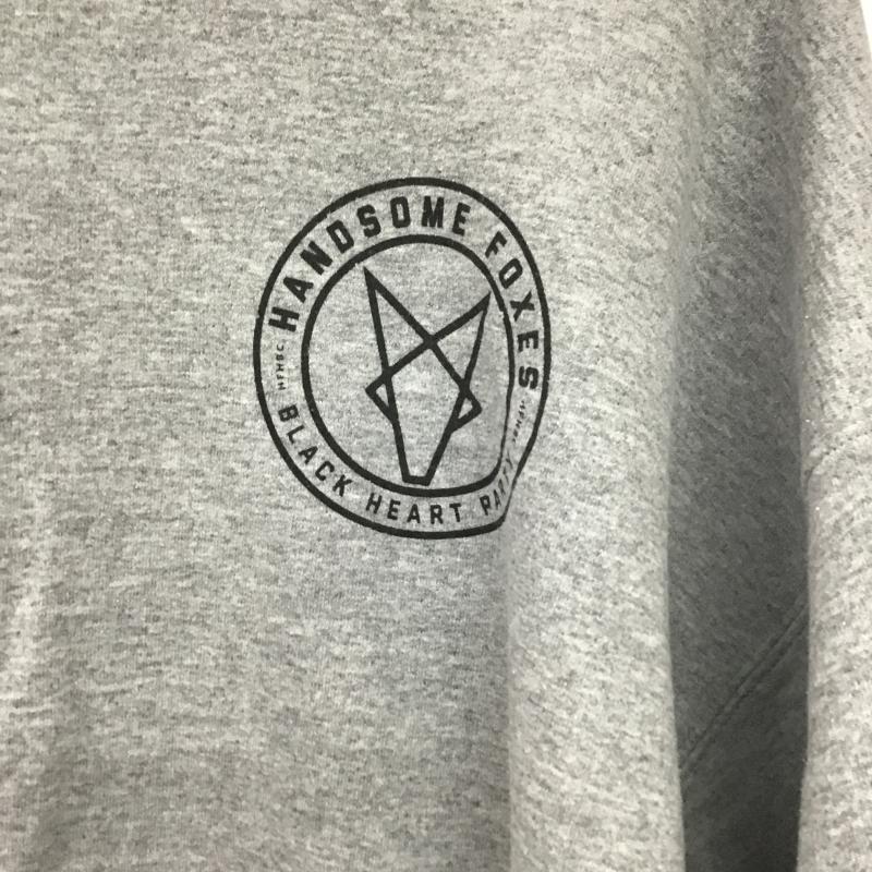 古着 USED トレーナー 長袖 長袖トレーナー スウェット クルーネック プルオーバー プリント 灰 / グレー / gray メンズ USED 古着 中古 10162574