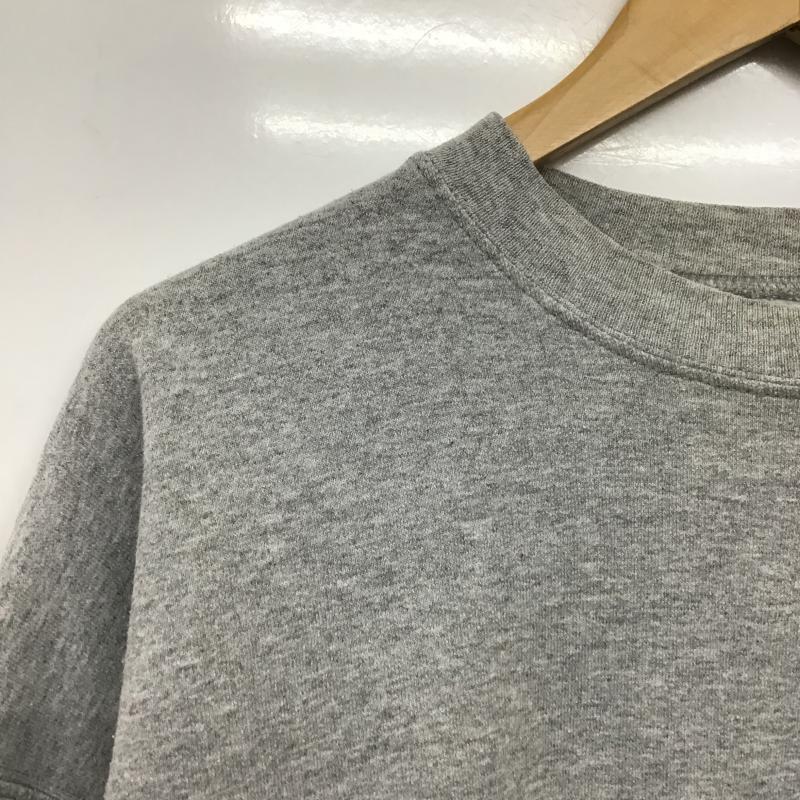 古着 USED トレーナー 長袖 長袖トレーナー スウェット クルーネック プルオーバー プリント 灰 / グレー / gray メンズ USED 古着 中古 10162574