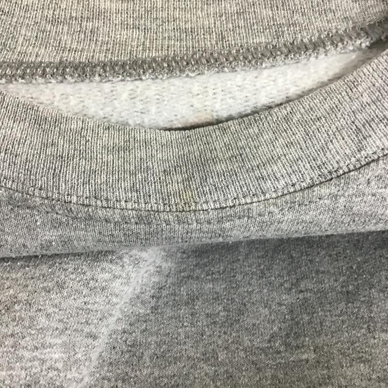 古着 USED トレーナー 長袖 長袖トレーナー スウェット クルーネック プルオーバー プリント 灰 / グレー / gray メンズ USED 古着 中古 10162574