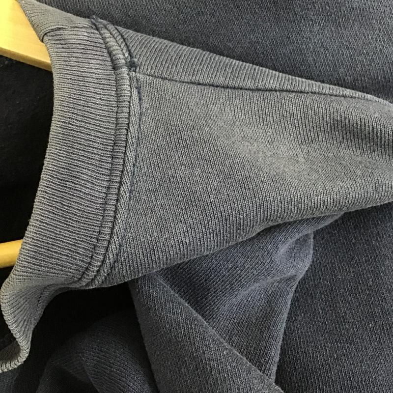 リー Lee トレーナー 長袖 長袖トレーナー スウェット クルーネック プルオーバー プリント 紺 / ネイビー / navy メンズ USED 古着 中古 10162576